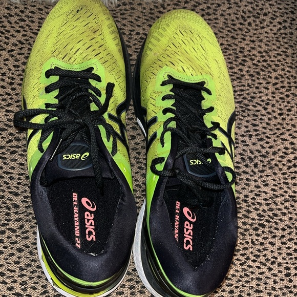 ASICS gel-kayano 27 - lime zest - size 10 - Picture 5 of 6